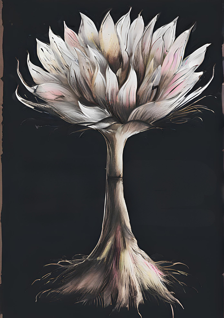 Flor, Loto, Soledad, Rosas, Ai Creado