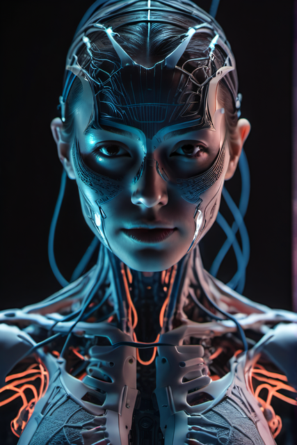 Download free HD stock image of Ai Generated Robot Free ai generated robot cyborg illustration