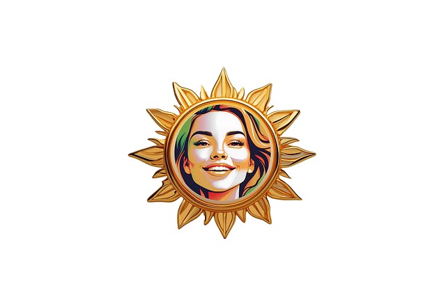 Free ai generated woman sun illustration