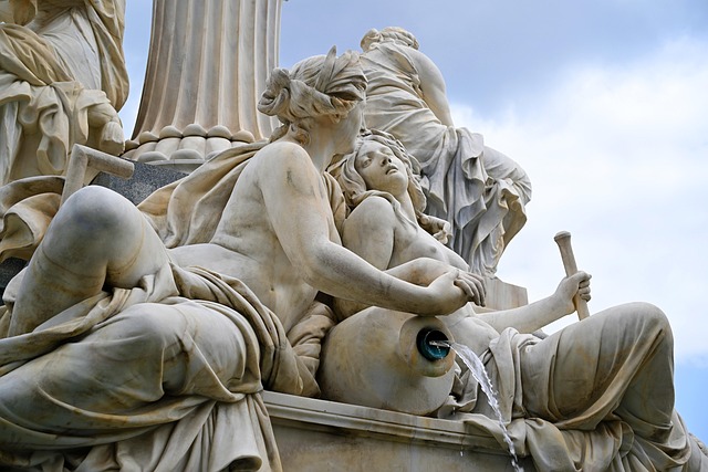 Pomnik, Statua, Vienna, Austria, Sztuka