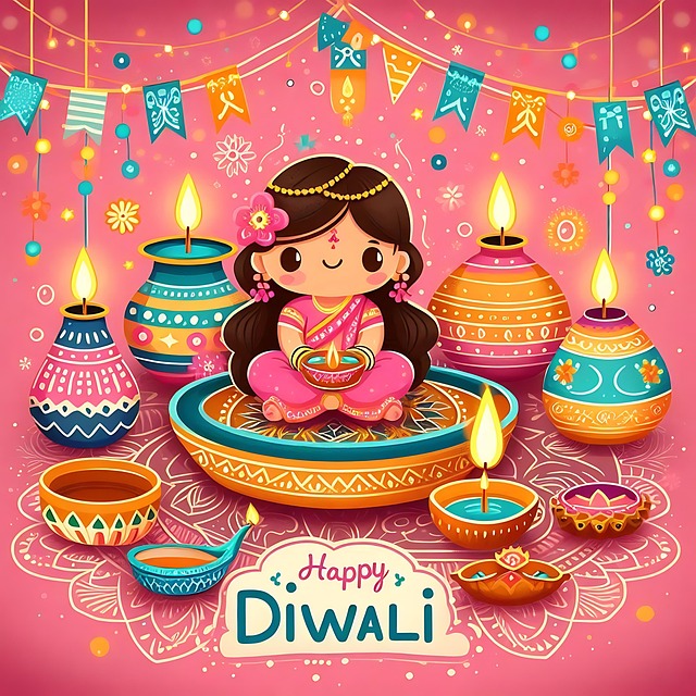 Diwali, Hindu, Indien, Tempel, Kultur
