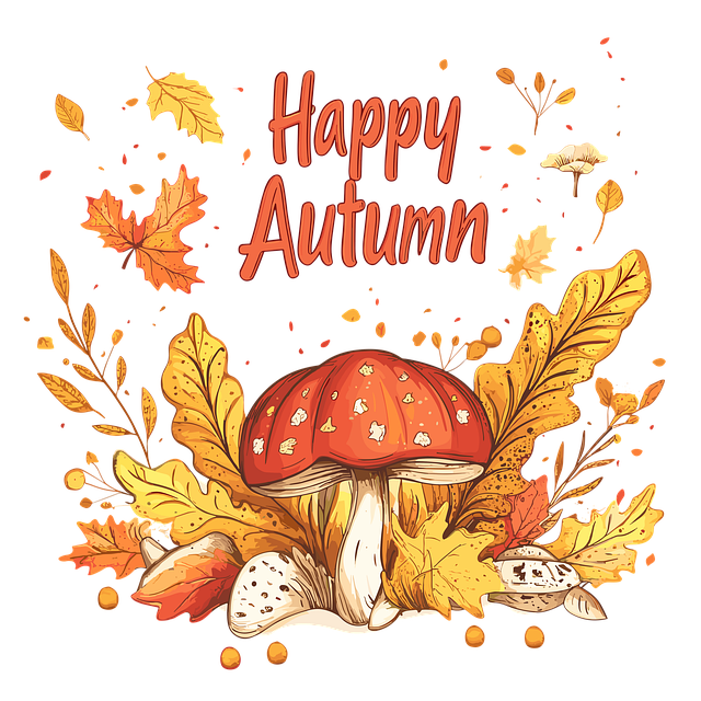Free ai generated happy autumn autumn illustration