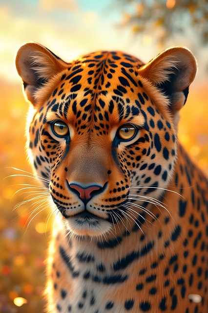 Download free HD stock image of Ai Generated Jaguar Free ai generated jaguar feline illustration