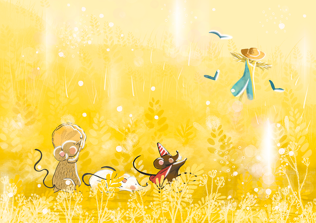 Download free HD stock image of Mouse Nature Free mouse nature field illustration