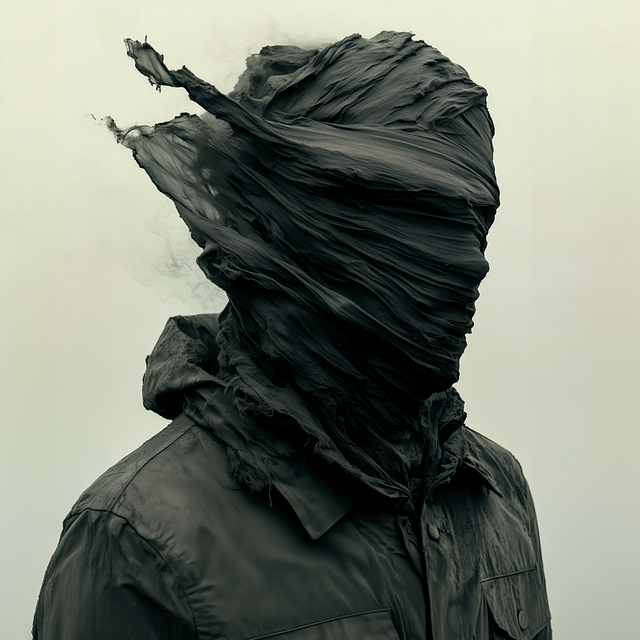 Free ai generated hidden mask illustration