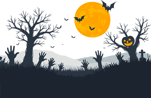Dia Das Bruxas, Horror, Zumbi, Sombrio