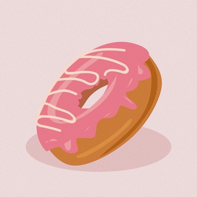 Free donut doughnut food illustration