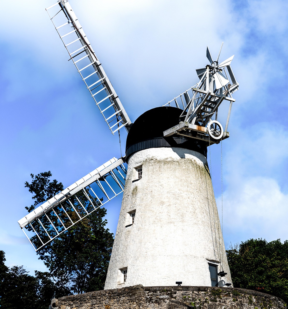 Windmill Nature Architecture Free Photo On Pixabay