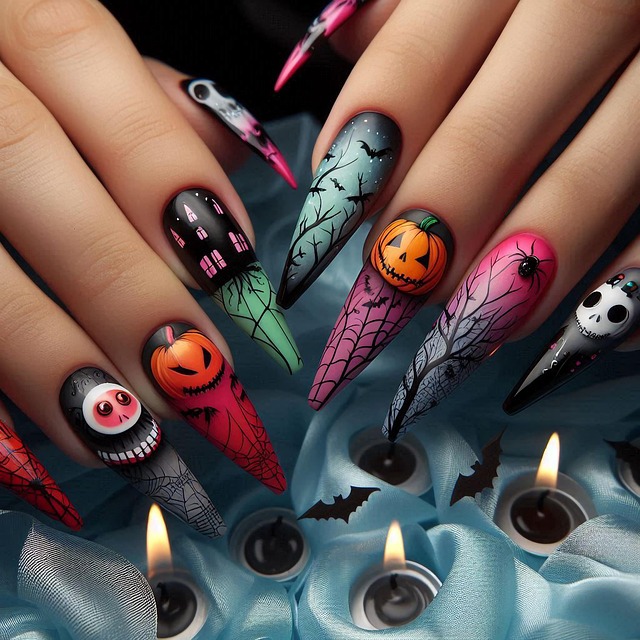 Free ai generated nails cosmetics illustration