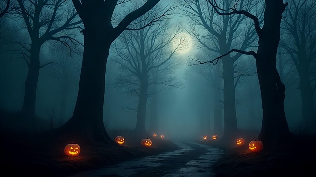 Free Dark Forest illustration and picture