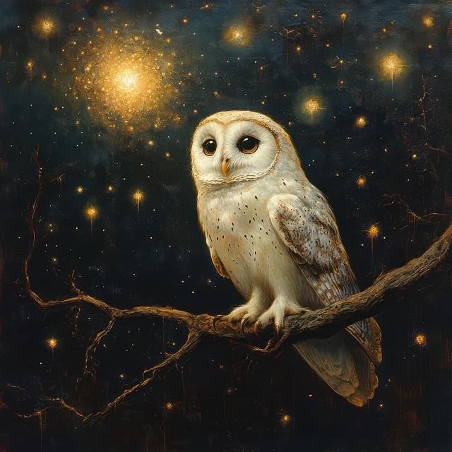 Ai Generiert, Eule, Vogel, Tier, Federn