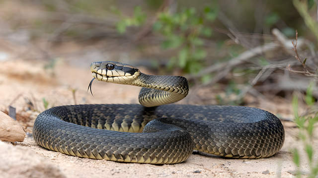 Free snake viper animal illustration