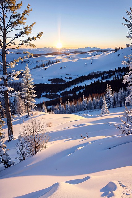 Landschaft, Nevado, Schnee, Winter