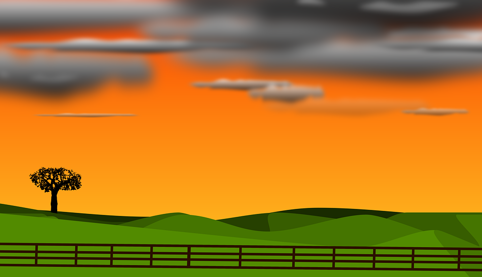 Download Horizon, Sunset, Nature. Royalty-Free Stock Illustration Image ...