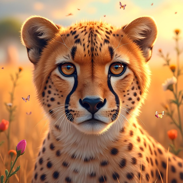 Tier, Säugetier, Natur, Gepard, Katzen