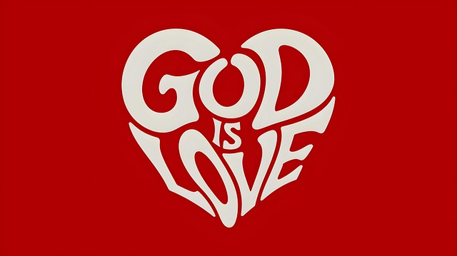 Free ai generated god is love god illustration