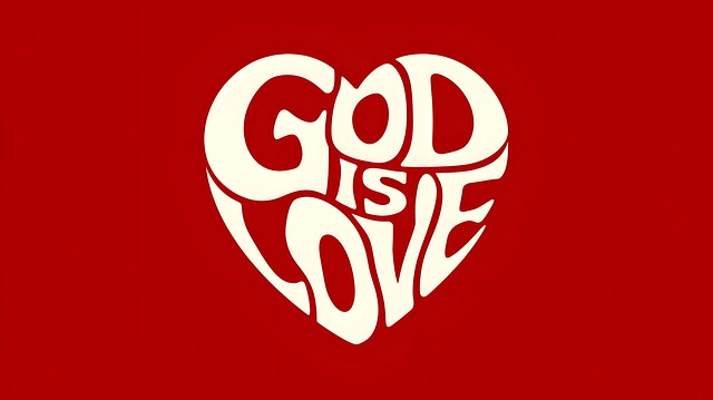 Free ai generated god is love god illustration
