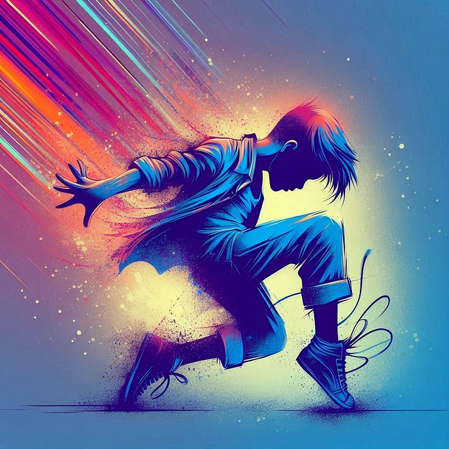 Free ai generated singer music illustration