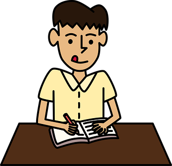 Free Boy Student vector and picture