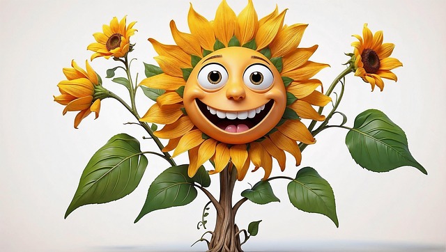 Free sun laugh radiant illustration