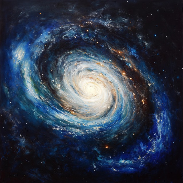 Free ai generated galaxy stars illustration