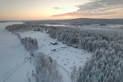 Is, Vinter, Finland