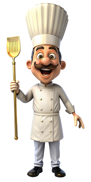 Free ai generated chef professional chef illustration