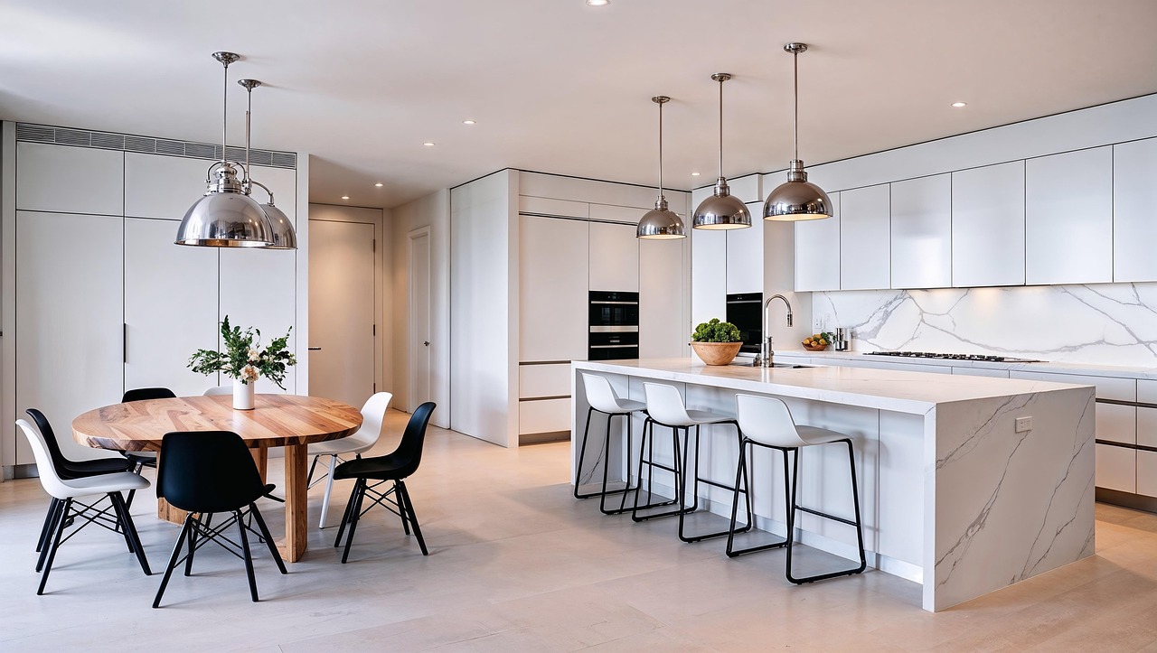 Download free HD stock image of Ai Generated Kitchen Free ai generated kitchen modern kitchen illustration