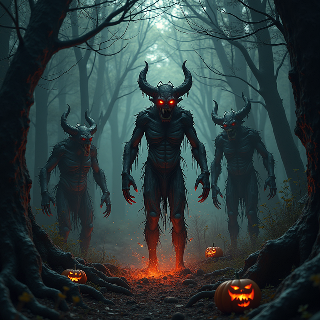 Halloween, Skrekk, Mørk, Jack O Lanterne