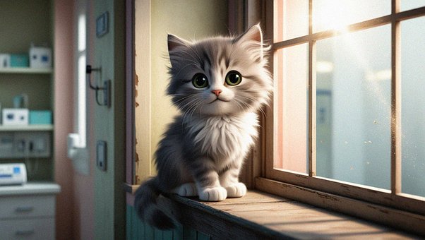 Ai Generiert, Katze, Kätzchen