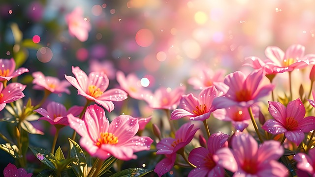 Ai Genereret, Blomster, Eng, Blomstre