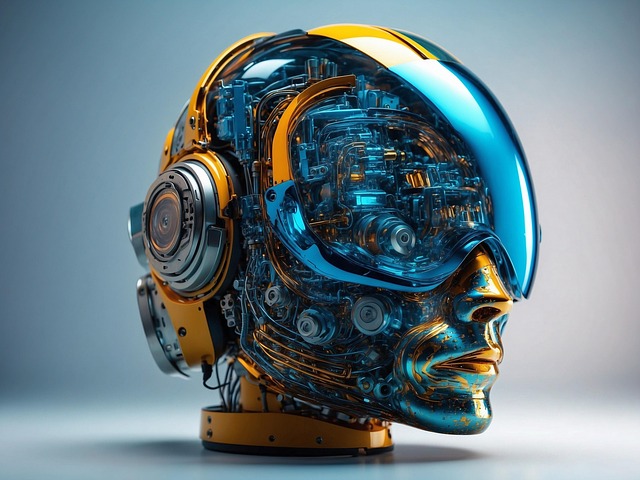 Free ai generated robot technology illustration