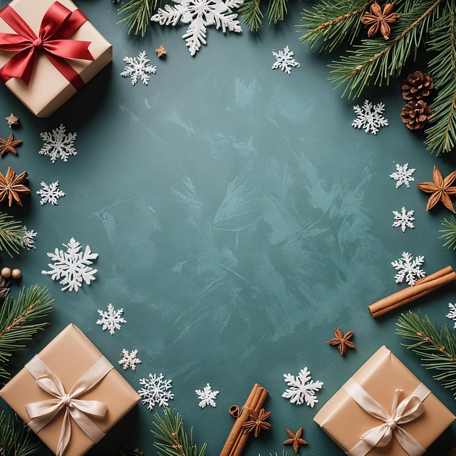 Free ai generated christmas decoration illustration