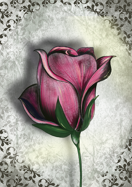 Blume, Rose, Floraler Hintergrund, Blüte
