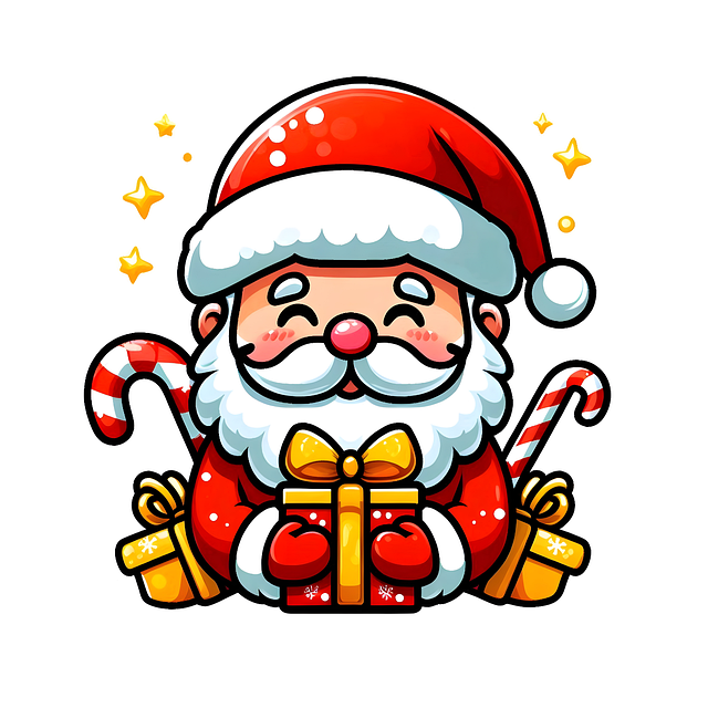 Free greeting cartoon gifts illustration