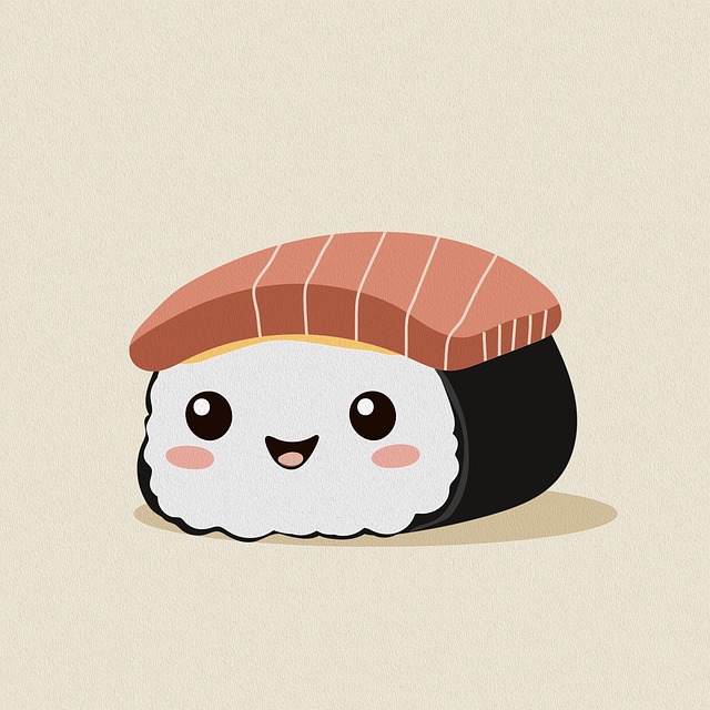 Free restaurant japan contest sushi illustration