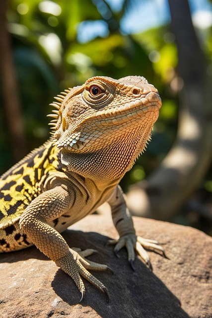 Free Ai Generated Lizard illustration and picture