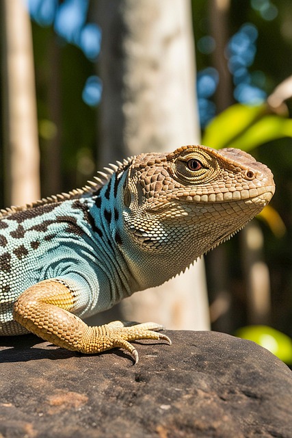 Free Ai Generated Lizard illustration and picture