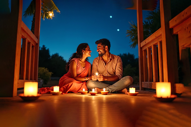 Free diwali celebration festival illustration