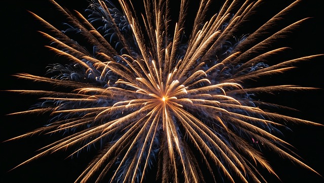 Free ai generated fireworks sparkler illustration