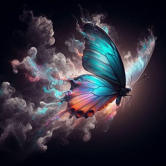 Free Smoky Colors illustration and picture