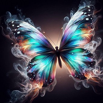 Free Smoky Colors illustration and picture