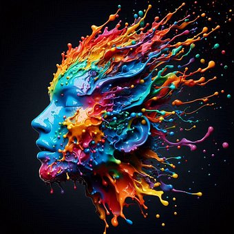 Free Splash Colors illustration and picture