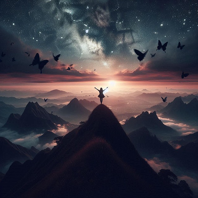 Free cosmic feel nature illustration