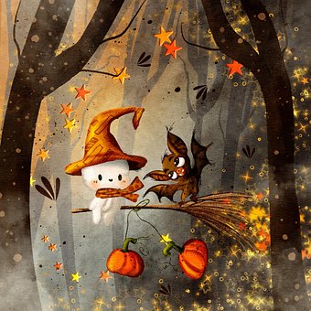 Free Halloween Ghost illustration and picture
