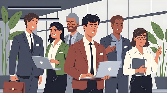 Download free HD stock image of Business Office Free business office clipart illustration