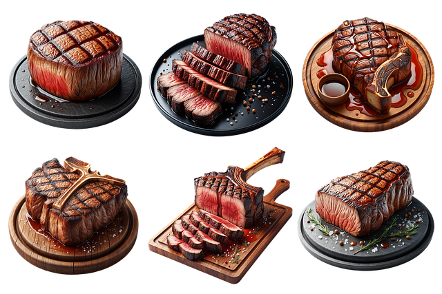 Steak, Gegrilltes Steak, Saftiges Steak