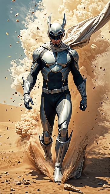 Free ai generated nature superhero illustration