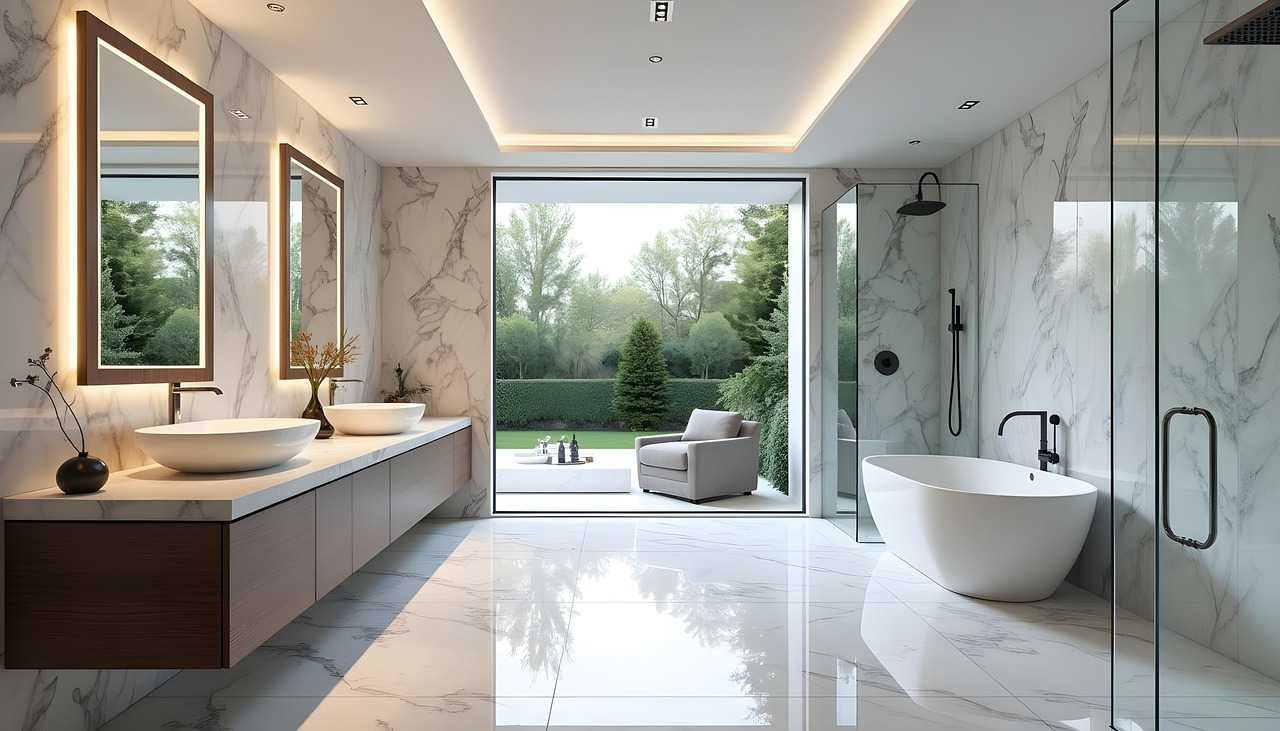 Ensemble de douche avec jets de pulvérisation en laiton