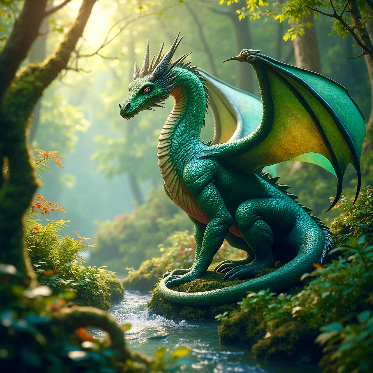Download Ai Generated, Dragon, Fantasy. Royalty-Free Stock Illustration ...